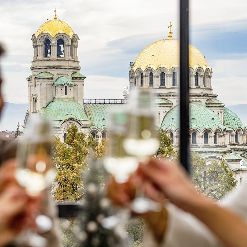 Sense Rooftop Bar гледка
